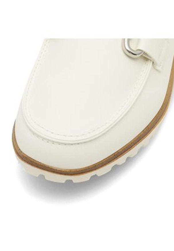 Clara Barson Loafersy WS10001-03 Biały. Kolor: biały. Materiał: syntetyk