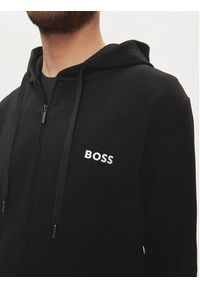 BOSS - Boss Bluza Heritage 50515185 Czarny Regular Fit. Kolor: czarny. Materiał: bawełna #6