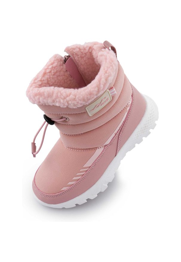 ALPINE PRO - Wodoodporne zimowe buty dziecięce Loap Linden - Rozmiar 35. Kolor: fioletowy. Sezon: zima