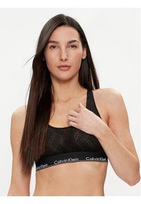 Calvin Klein Underwear Biustonosz top 000QF7708E Czarny. Kolor: czarny. Materiał: syntetyk #1