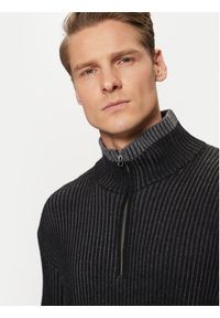 Stone Island Sweter 8115516C1 Szary Regular Fit. Kolor: szary. Materiał: wełna #5