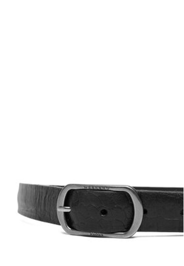 Weekend Max Mara Pasek Damski Vignola 2525506015600 Czarny. Kolor: czarny. Materiał: skóra