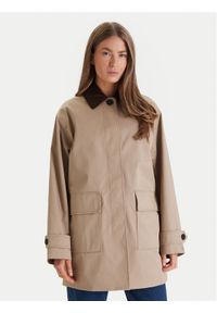 TOMMY HILFIGER - Tommy Hilfiger Płaszcz przejściowy 2-In-1 WW0WW47765 Beżowy Regular Fit. Kolor: beżowy. Materiał: syntetyk #1
