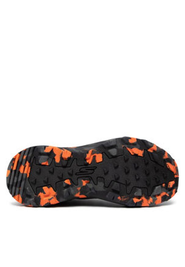 skechers - Skechers Buty do biegania Marble Rock 220112/CCOR Szary. Kolor: szary. Materiał: materiał