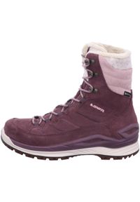 Buty trekkingowe damskie Lowa 4204175103. Wysokość cholewki: za kostkę. Kolor: czerwony, wielokolorowy. Materiał: materiał, tkanina. Szerokość cholewki: normalna
