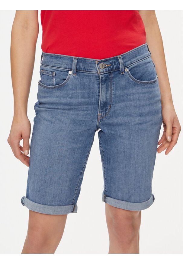 Levi's® Szorty jeansowe Classic 29969-0065 Niebieski Slim Fit. Kolor: niebieski. Materiał: bawełna