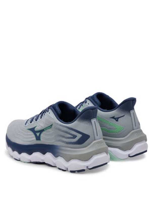 Mizuno Buty do biegania Wave Horizon 8 J1GC2526 Szary. Kolor: szary. Materiał: materiał. Model: Mizuno Wave