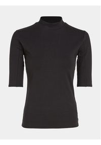 Calvin Klein T-Shirt K20K205851 Czarny Slim Fit. Kolor: czarny. Materiał: bawełna #6