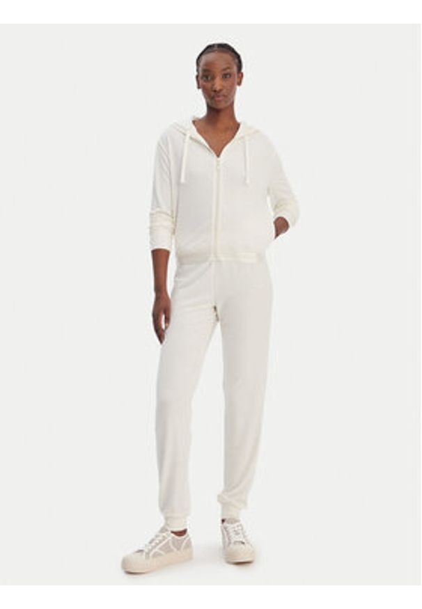 Guess Bluza O6GQ01 KCQP2 Écru Regular Fit. Materiał: syntetyk