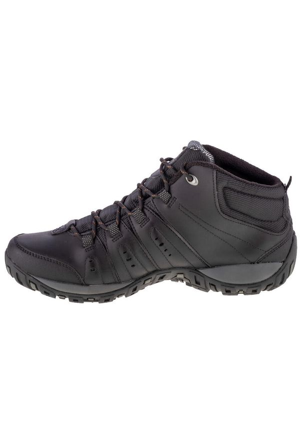 columbia - Buty do chodzenia męskie Columbia Woodburn II Chukka Waterproof. Kolor: czarny, wielokolorowy. Sport: turystyka piesza