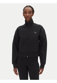 Adidas by Stella McCartney - adidas by Stella McCartney Bluza JJ0084 Czarny Regular Fit. Kolor: czarny. Materiał: syntetyk #1