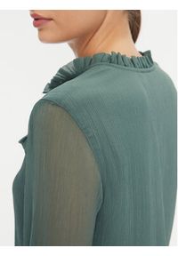 Vero Moda Bluzka Milla 10295551 Zielony Regular Fit. Kolor: zielony. Materiał: syntetyk #6
