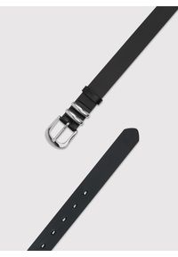 Pako Lorente - PAKO LORENTE – Skórzany pasek męski z metalową klamrą. Materiał: skóra. Styl: klasyczny, elegancki #3