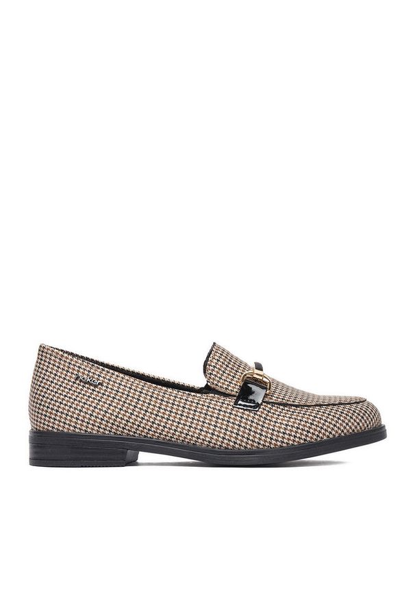 Loafersy Rieker. Kolor: beżowy