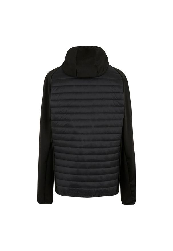 Regatta - Męska Kurtka Hybrydowa Andreson. Kolor: czarny. Materiał: puch. Sport: turystyka piesza