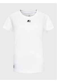 Starter T-Shirt SWN-307-122 Biały Regular Fit. Kolor: biały. Materiał: bawełna #1