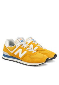 New Balance Sneakersy U574VPY Żółty. Kolor: żółty. Materiał: zamsz, skóra. Model: New Balance 574 #5