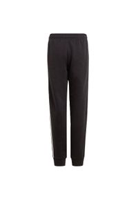 Adidas - Spodnie dla dzieci adidas Essentials 3 Stripes Pant czarne GQ8897. Kolor: biały, wielokolorowy, czarny