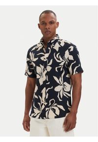 TOMMY HILFIGER - Tommy Hilfiger Koszula MW0MW42447 Granatowy Regular Fit. Kolor: niebieski. Materiał: bawełna #1