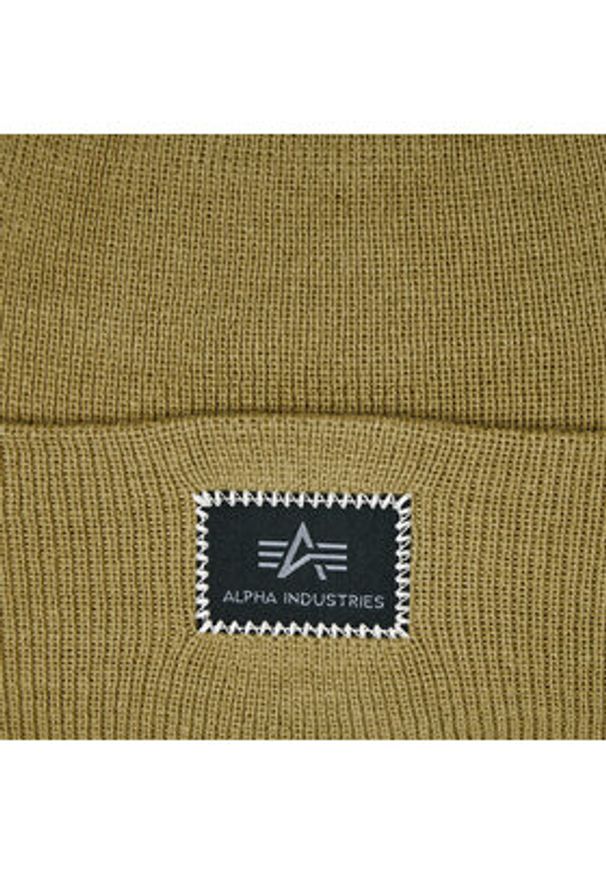 Alpha Industries Czapka X-Fit Beanie 168905 Beżowy. Kolor: beżowy. Materiał: materiał