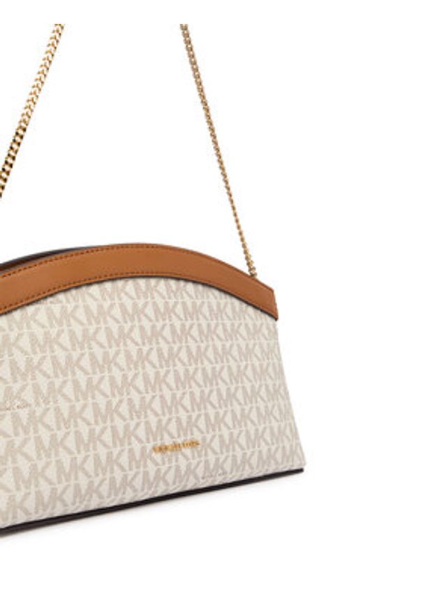 MICHAEL Michael Kors Torebka 30S6G13C5B Kremowy. Kolor: kremowy. Materiał: skórzane