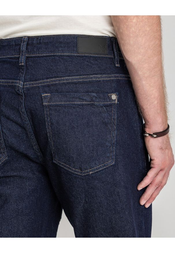 MARCUS - Męskie Spodnie Jeansowe Marcus Jason 2240 Jeans Rough Dry Blue 14-200318