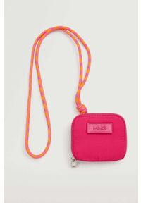 mango - Mango portfel Melina damski kolor różowy. Kolor: różowy #2