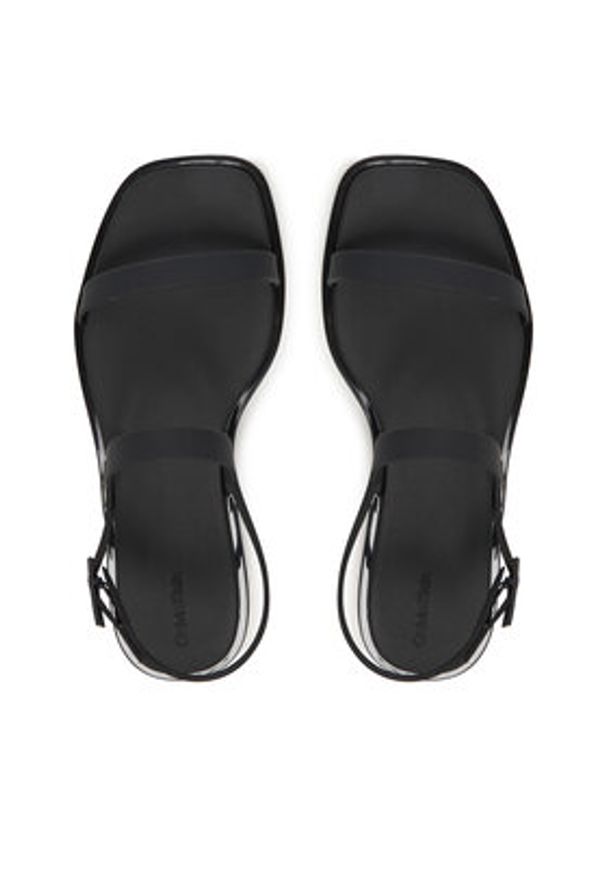 Calvin Klein Sandały Jelly Sandal Sling Mat Tran Tpu HW0HW02969 Czarny. Kolor: czarny. Materiał: syntetyk