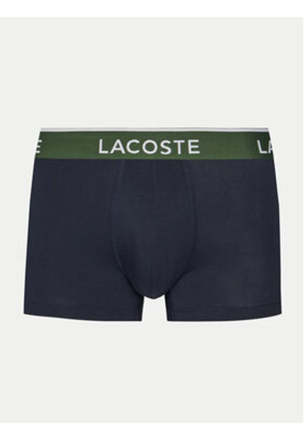 Lacoste Komplet bokserek 5H1297 Granatowy. Kolor: niebieski. Materiał: bawełna