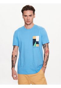 Tom Tailor Denim T-Shirt 1035582 Niebieski. Kolor: niebieski. Materiał: denim #1