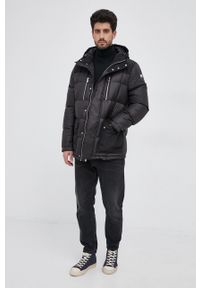 Karl Lagerfeld Kurtka puchowa 512502.505002 męska kolor czarny zimowa. Okazja: na co dzień. Kolor: czarny. Materiał: puch. Sezon: zima. Styl: casual #2