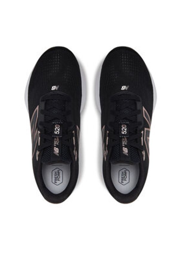 New Balance Buty do biegania Fresh Foam 520 W520LK9 Czarny. Kolor: czarny. Materiał: materiał