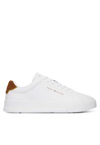 TOMMY HILFIGER - Tommy Hilfiger Sneakersy FM0FM05367 Biały. Kolor: biały. Materiał: skóra #1