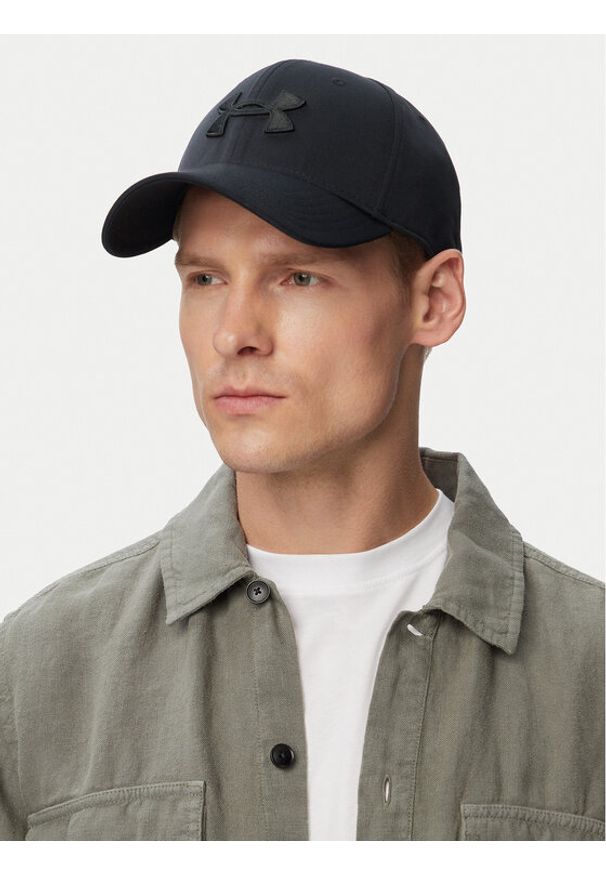 Under Armour Czapka z daszkiem Men's UA Blitzing 1376700-002 Czarny. Kolor: czarny. Materiał: materiał