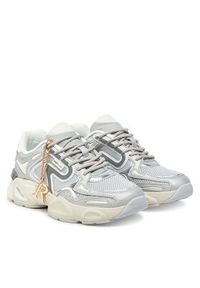 Replay - REPLAY Sneakersy GWS9N .000.C0009T Srebrny. Kolor: srebrny. Materiał: skóra