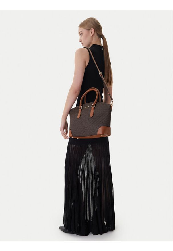 MICHAEL Michael Kors Torebka 30R6G1WS7B Brązowy. Kolor: brązowy. Materiał: skórzane