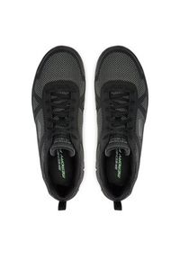 skechers - Skechers Sneakersy Bucolo 52630/BBK Czarny. Kolor: czarny. Materiał: materiał #3