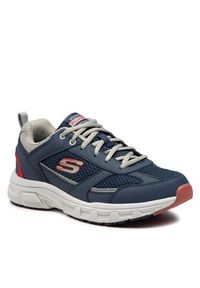 skechers - Skechers Sneakersy Verketta 51898/NVGY Granatowy. Kolor: niebieski. Materiał: materiał