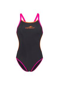 AQUAFEEL - Strój kąpielowy damski Aquafeel V-Back. Kolor: czarny #1