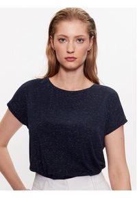 ICHI T-Shirt 20109945 Niebieski Regular Fit. Kolor: niebieski #6