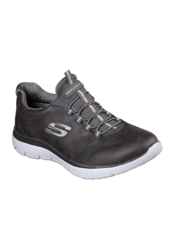 skechers - Buty damskie SKECHERS Summits Itz Bazik. Kolor: szary
