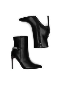 DeeZee Botki WYL3588-8 Czarny. Kolor: czarny. Materiał: materiał #5