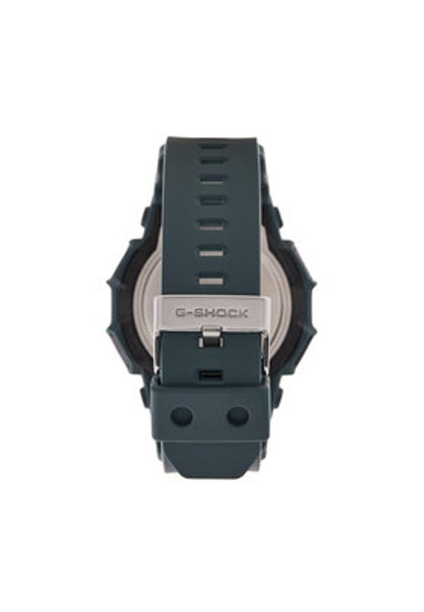 G-Shock Zegarek GA-010-2AER Zielony. Kolor: zielony. Materiał: syntetyk