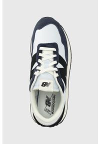 New Balance sneakersy zamszowe MS237RA kolor granatowy. Nosek buta: okrągły. Zapięcie: sznurówki. Kolor: niebieski. Materiał: zamsz #5