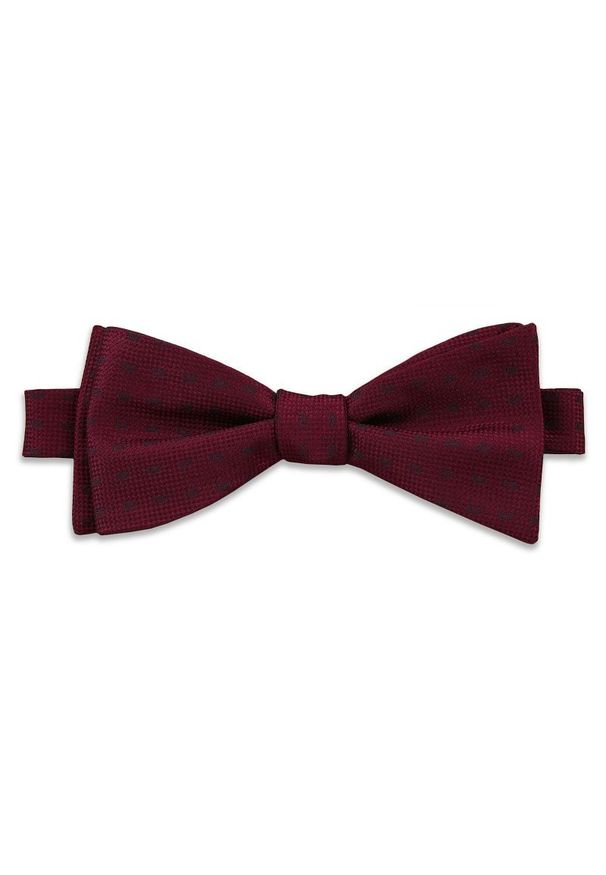 Czerwona muszka EM Men's Accessories paisley, elegancka
