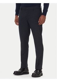 JOOP! Chinosy Hank12 30048558 Granatowy Slim Fit. Kolor: niebieski. Materiał: syntetyk