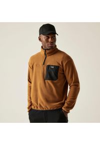 Regatta - Frankie Half Zip Męski polar turystyczny. Kolor: brązowy, beżowy, wielokolorowy. Materiał: polar. Sport: turystyka piesza #1