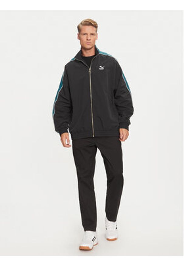 Puma Bluza Play Loud T7 626719 Czarny Relaxed Fit. Kolor: czarny. Materiał: syntetyk