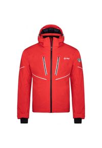 Męska kurtka narciarska Kilpi TONN-M. Kolor: czerwony. Sezon: zima. Sport: narciarstwo #1