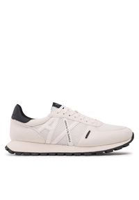 Armani Exchange Sneakersy XUX169 XV660 M801 Écru. Materiał: materiał